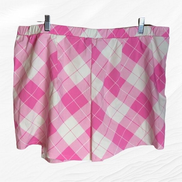 NWOT Rue 21 Pink Plaid Skort Size 3X - Picture 3 of 4